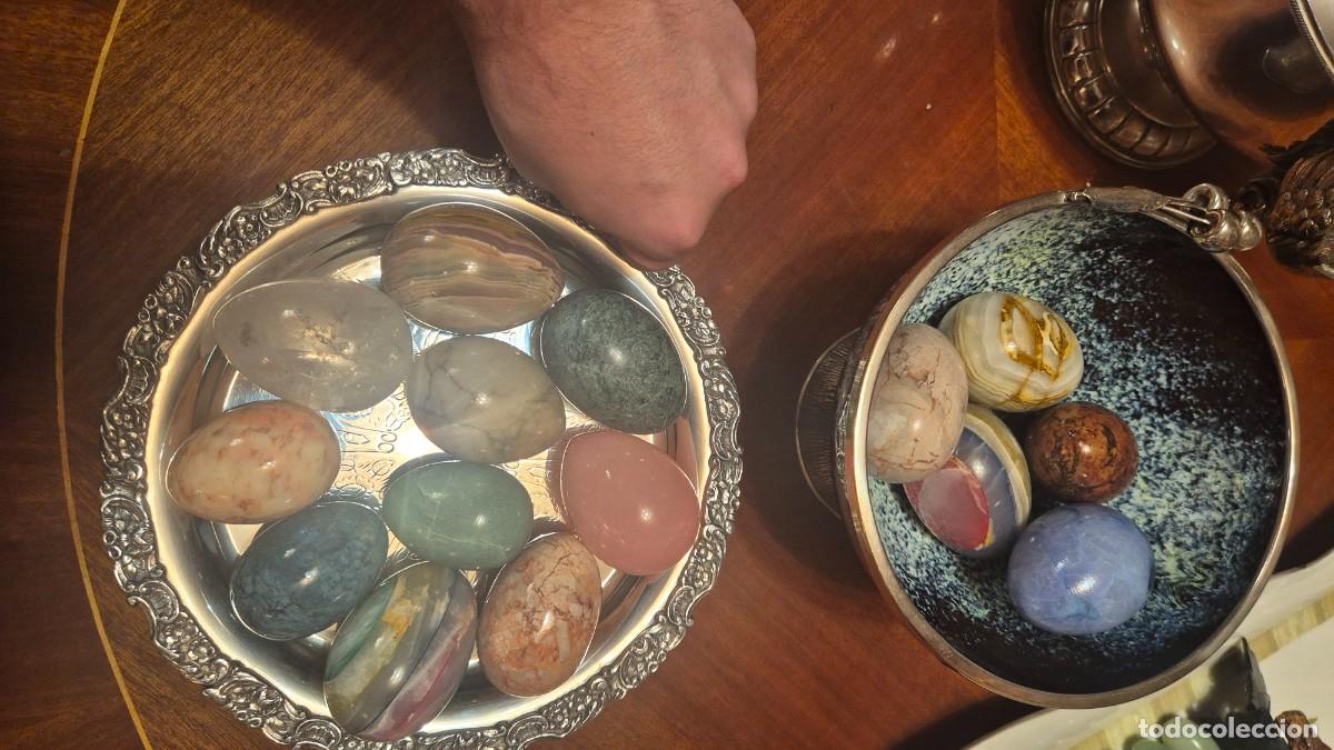 Coleccionismo: Huevos de diferentes piedras - Foto 7