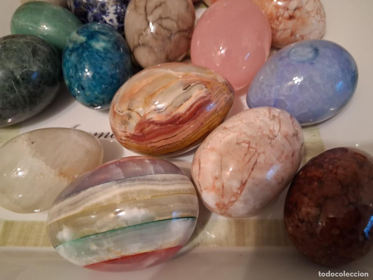 Coleccionismo: Huevos de diferentes piedras - Foto 8