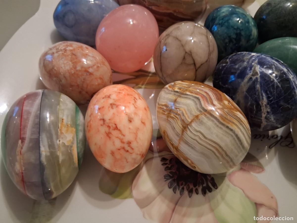 Coleccionismo: Huevos de diferentes piedras - Foto 9