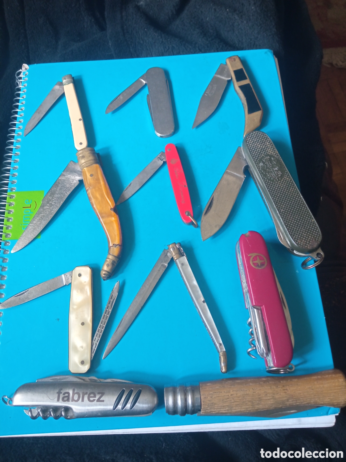 Coleccionismo: Lote de 11 antiguas navajas