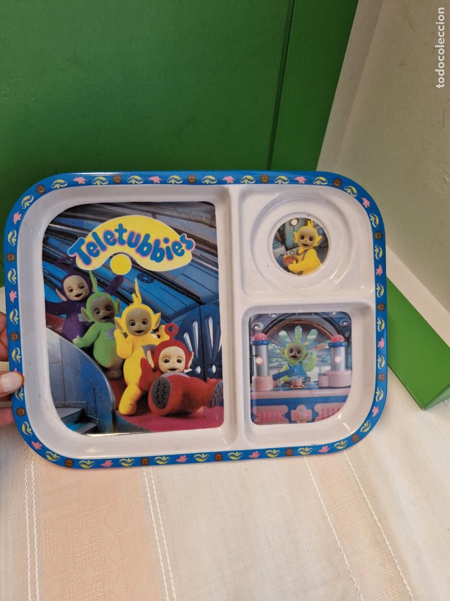 Coleccionismo: BONITO PLATO INFANTIL. LOS TELETUBIS.