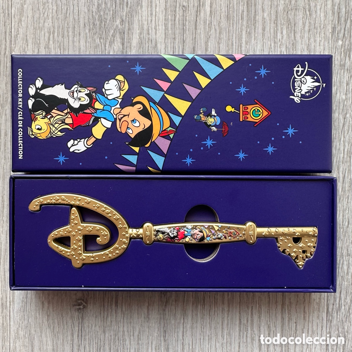 Collezionismo: Llave coleccionable Pinocho (2 de 12), Disney Store.