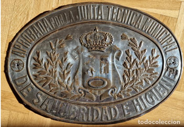 Coleccionismo: Chapa Salubridad e Higiene