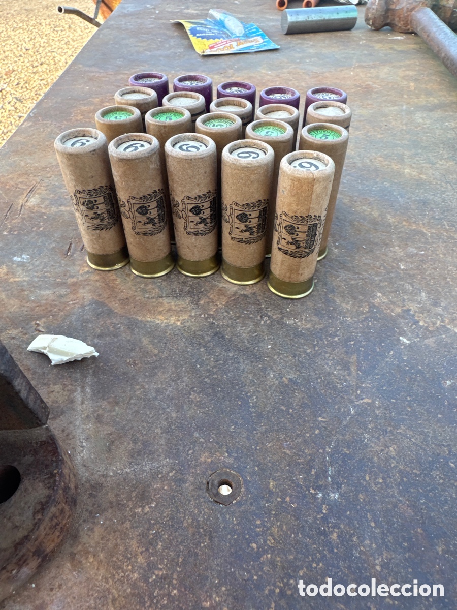 Coleccionismo: Lote de cartuchos cartuchos de carton orbea