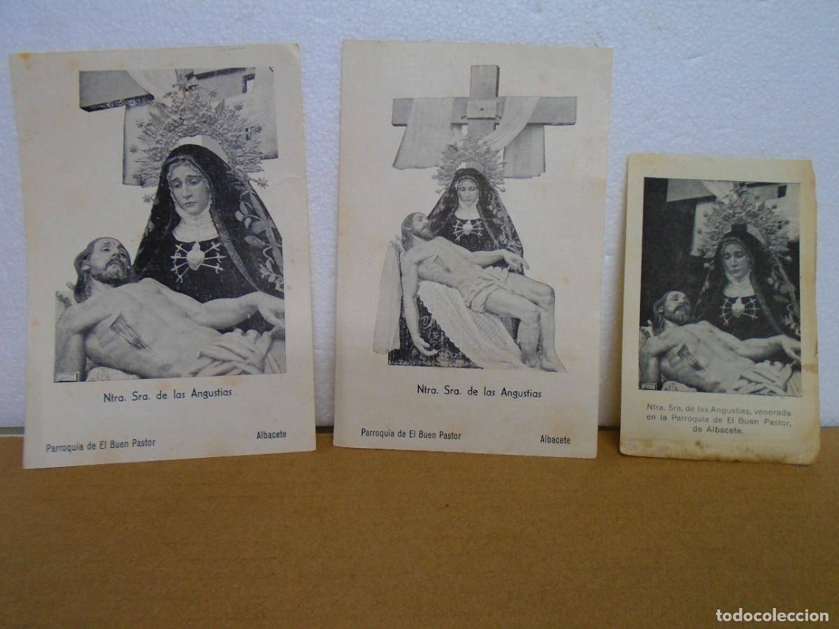 Coleccionismo: ALBACETE.NTRA.SRA.DE LAS ANGUSTIAS,VENERADA EN LA PARROQUIA DEL BUEN PASTOR.