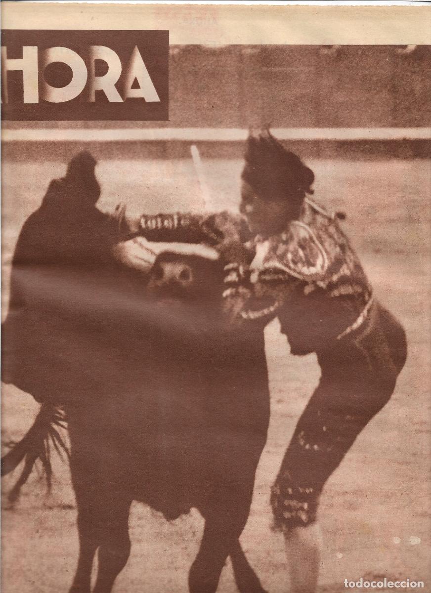 Coleccionismo: A&Ntilde;O 1933 RECORTE PRENSA GRAVE COGIDA NOVILLERO FLORENTINO BALLESTEROS DE ZARAGOZA CORNADA TORO TOREO