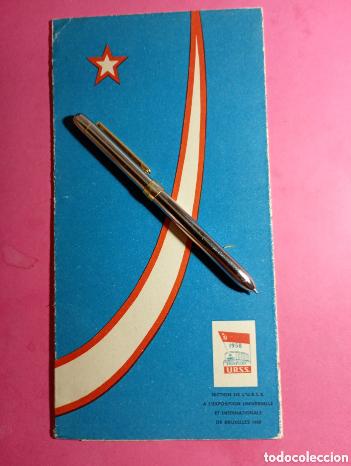 Coleccionismo: B&Eacute;LGICA BRUSELAS SECCI&Oacute;N DE LA U.R.S.S. EXPOSITION UNIVERSELLE ET INTERNATIONALE DE BRUXELLES 1958
