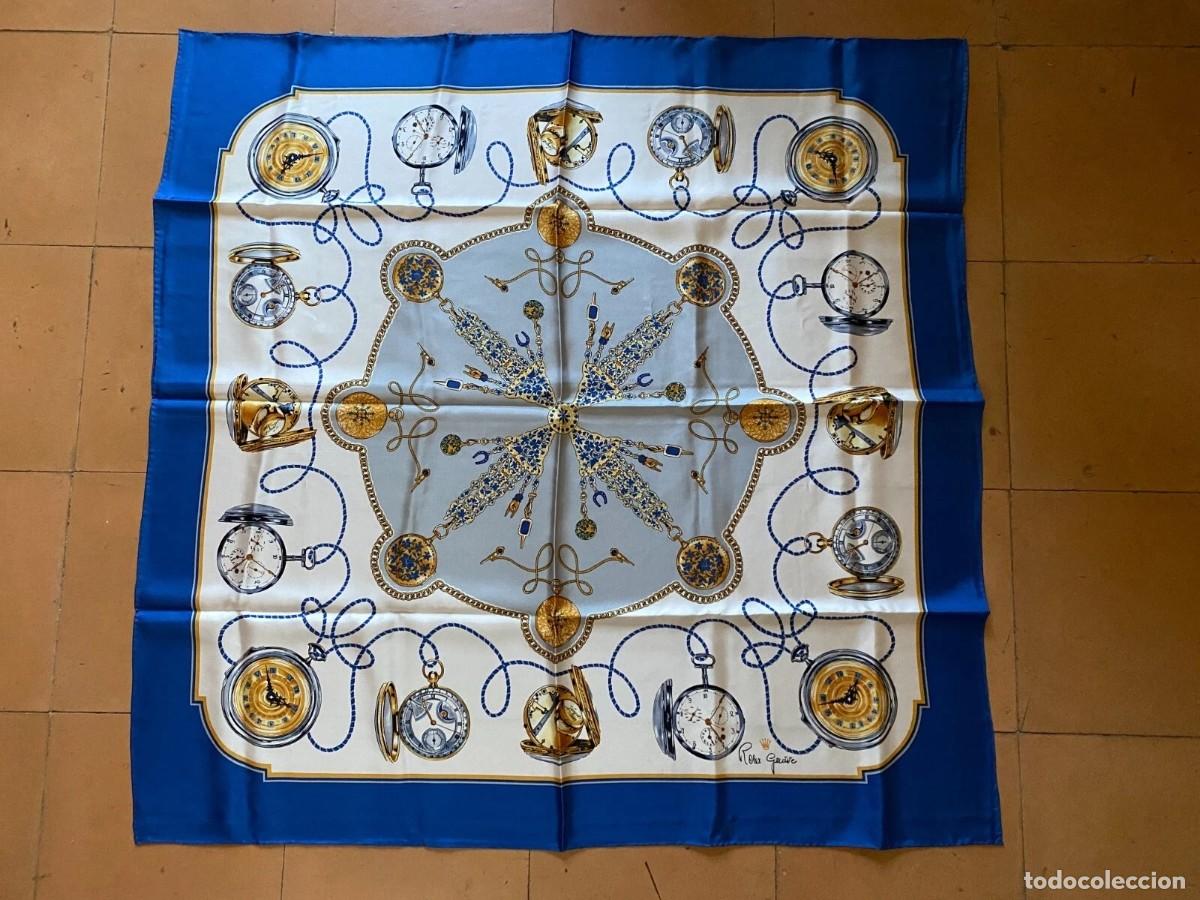 Coleccionismo: New - Scarf ROLEX Gen&egrave;ve Pa&ntilde;uelo - 90 x 90 cm - 100% Seda / Silk - Swiss made