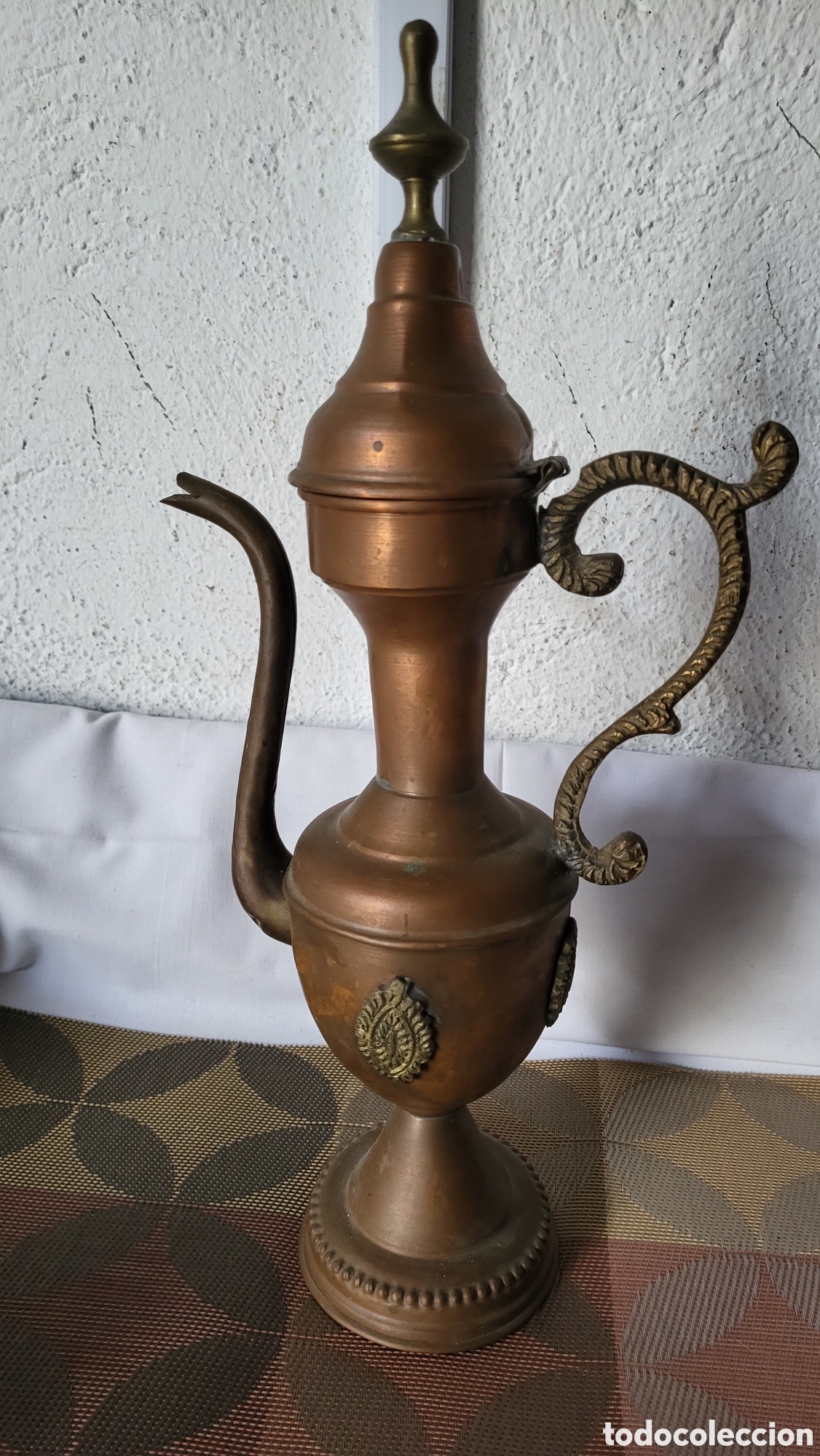 Collectionnisme: Antiguo jarron de cobre