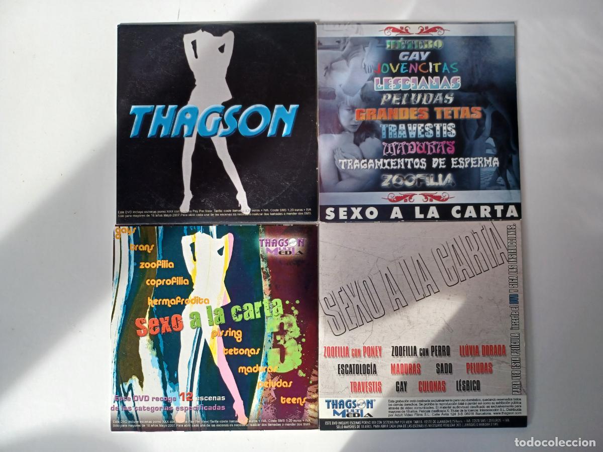 Coleccionismo: 4 CD ROM MULTIMEDIA - THAGSON - VARIOS TEMAS DE CINE X (LEER EN LA FOTO)