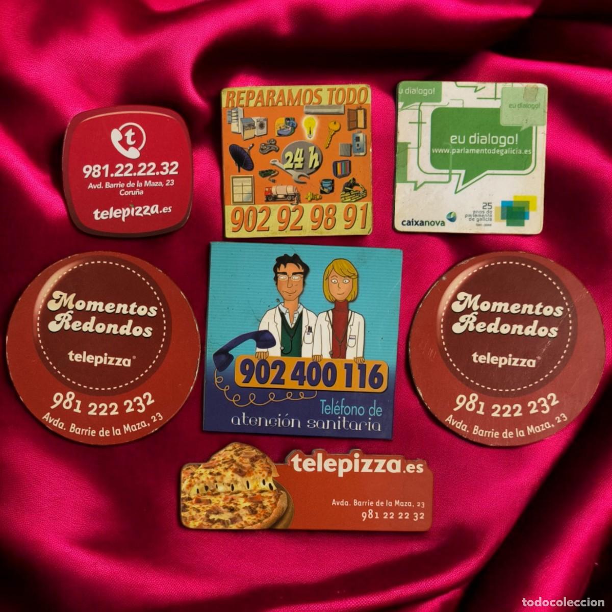 Coleccionismo: Lote De 7 Imanes De Nevera Publicitarios Y Promocionales Variados