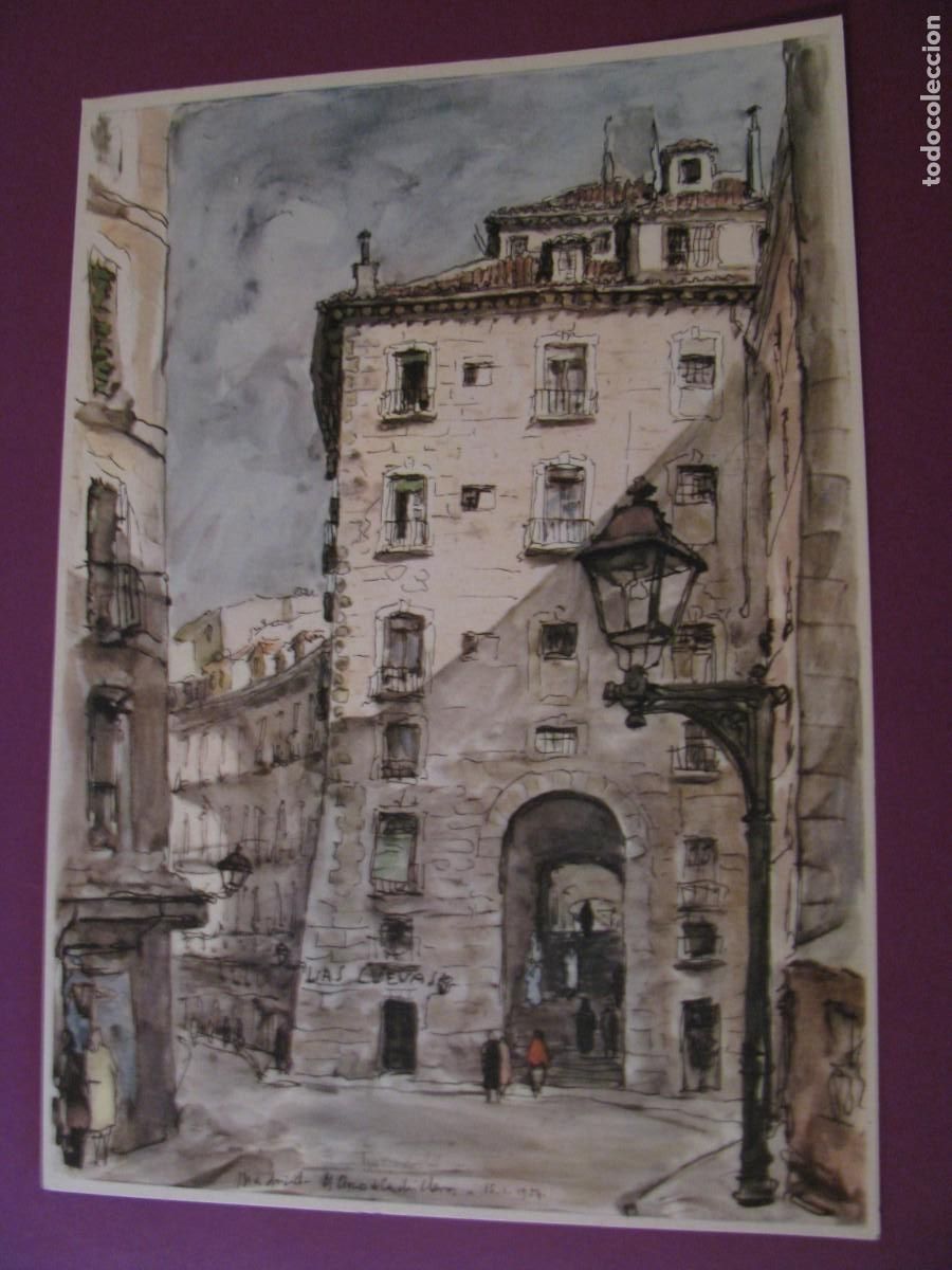 Coleccionismo: L&Aacute;MINA, PUBLICIDAD FARMACEUTICA ROCHE. 23X16 CM. SERIE RINCONES DE ESPA&Ntilde;A