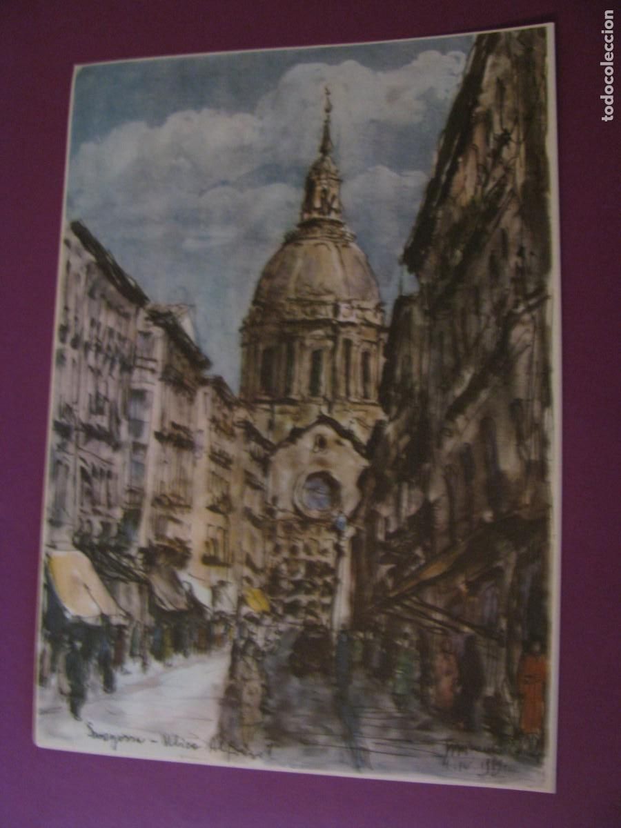 Coleccionismo: L&Aacute;MINA, PUBLICIDAD FARMACEUTICA ROCHE. 23X16 CM. SERIE RINCONES DE ESPA&Ntilde;A