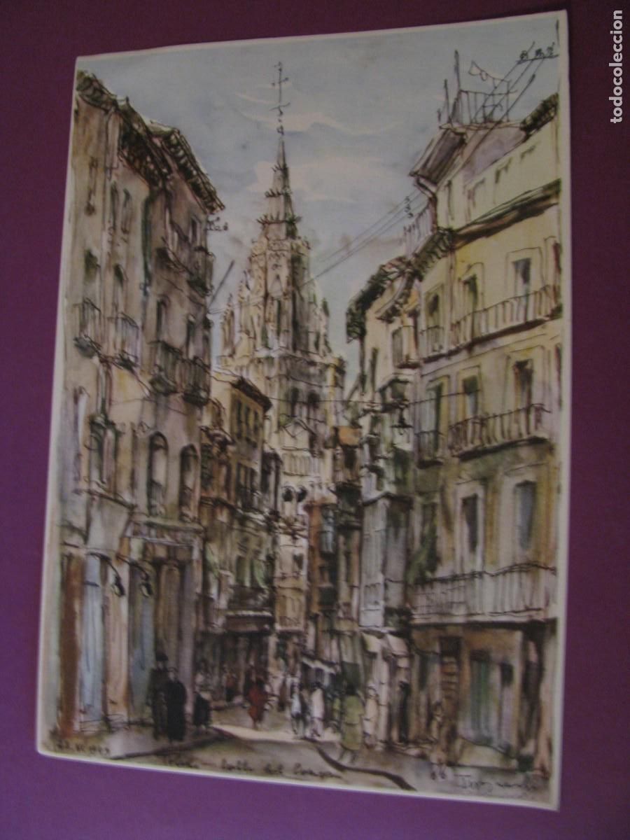 Coleccionismo: L&Aacute;MINA, PUBLICIDAD FARMACEUTICA ROCHE. 23X16 CM. SERIE RINCONES DE ESPA&Ntilde;A