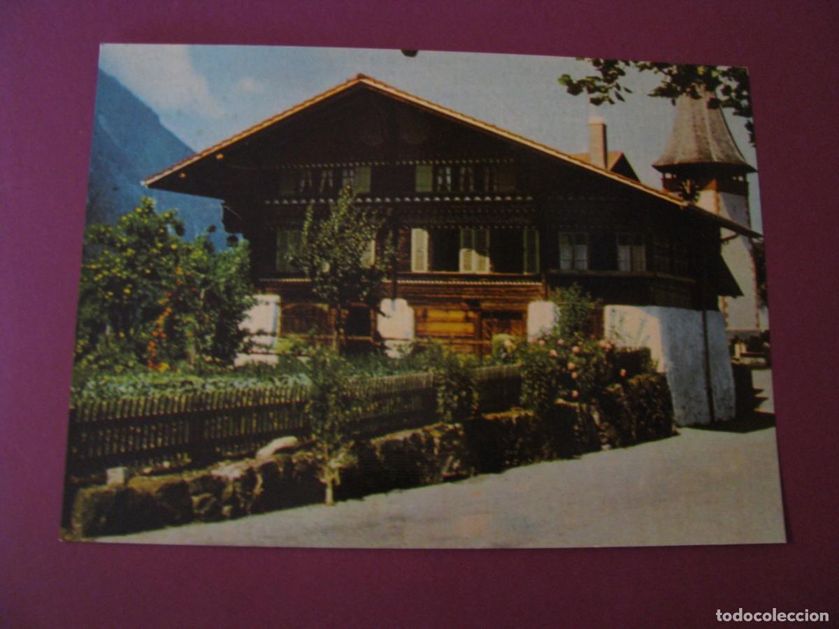 Coleccionismo: L&Aacute;MINA, POSTAL, PUBLICIDAD FARMACEUTICA LABORATORIOS INIBSA. 19X13,5 CM.