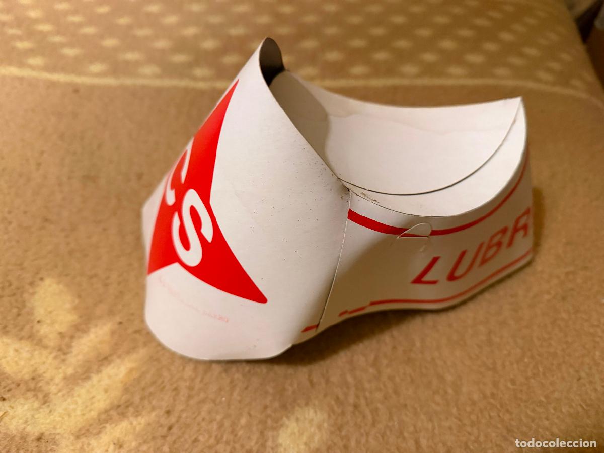 Coleccionismo: Gorro cart&oacute;n fino lubricantes cs