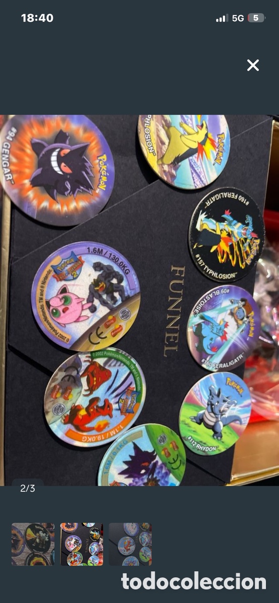 Coleccionismo: Pokemon tazos sticker