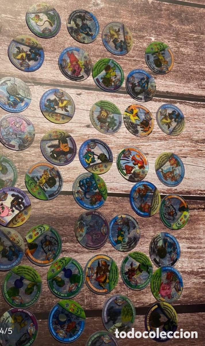 Coleccionismo: Pokemon tazos league 2 originales Matutano