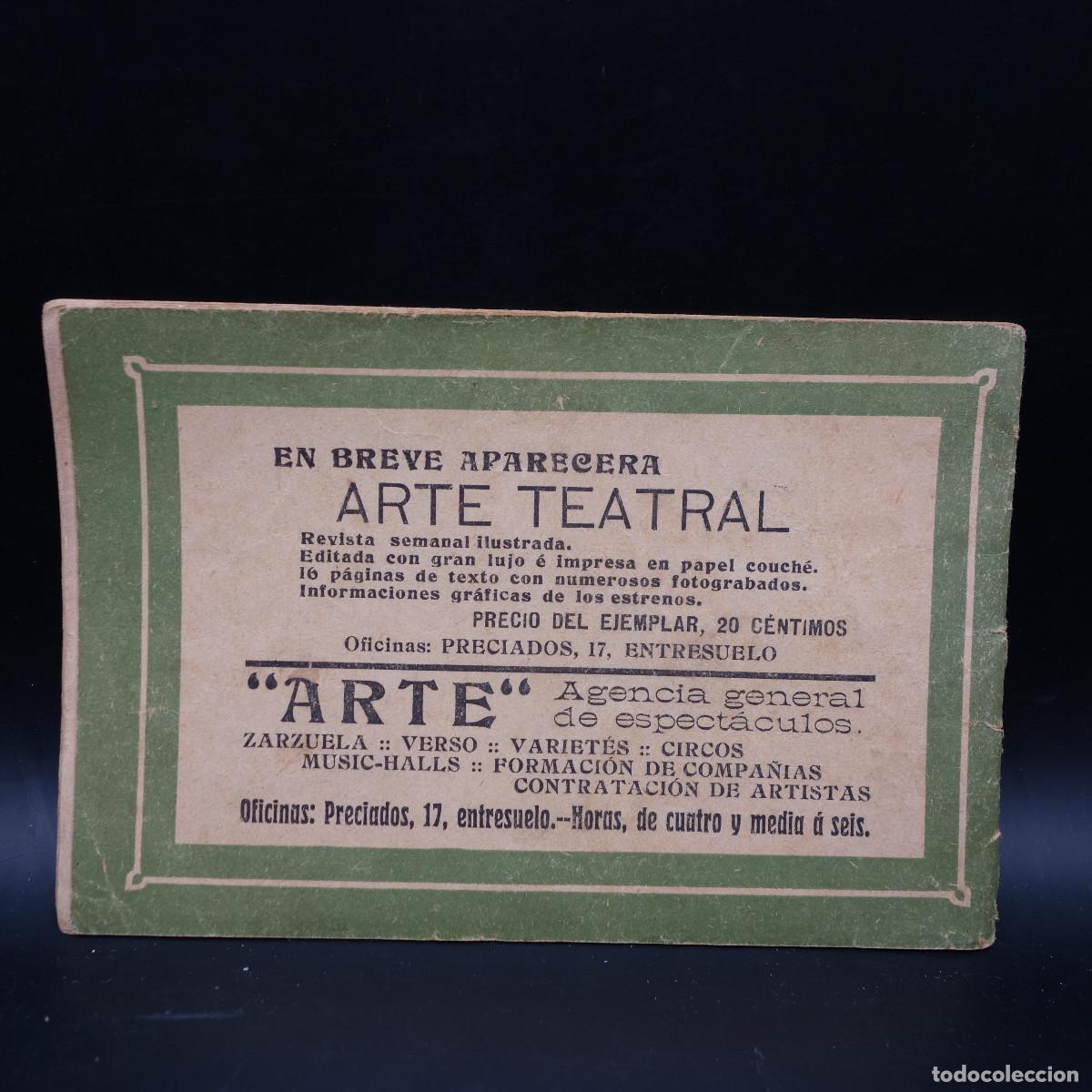 Coleccionismo: PROGRAMA DE LA OBRA DE TEATRO LA CORTE DE FARAON - Foto 2