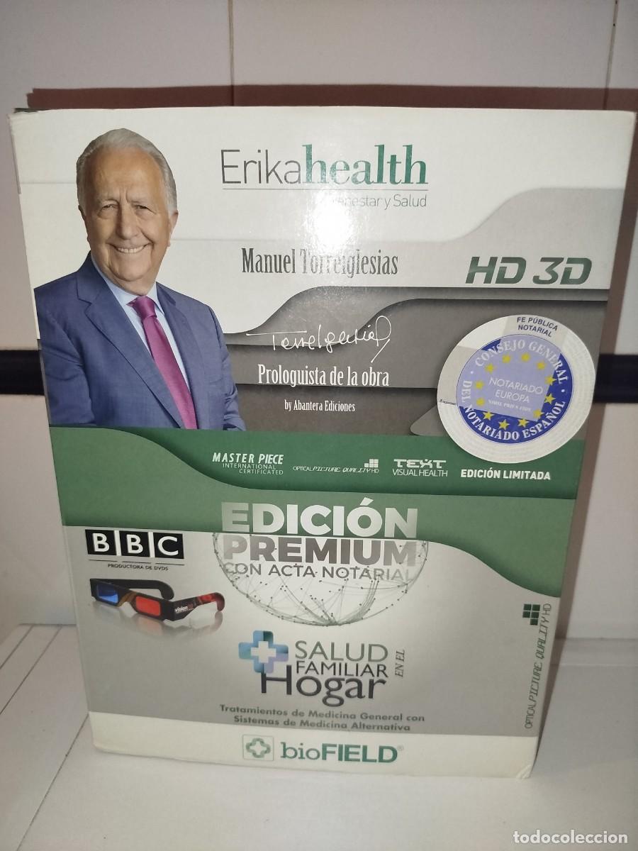 Coleccionismo: Coleci&oacute;n de salud de hogar edici&oacute;n limitada premium con acta notarial gafas 3D y 2 Dvds sin estrenar