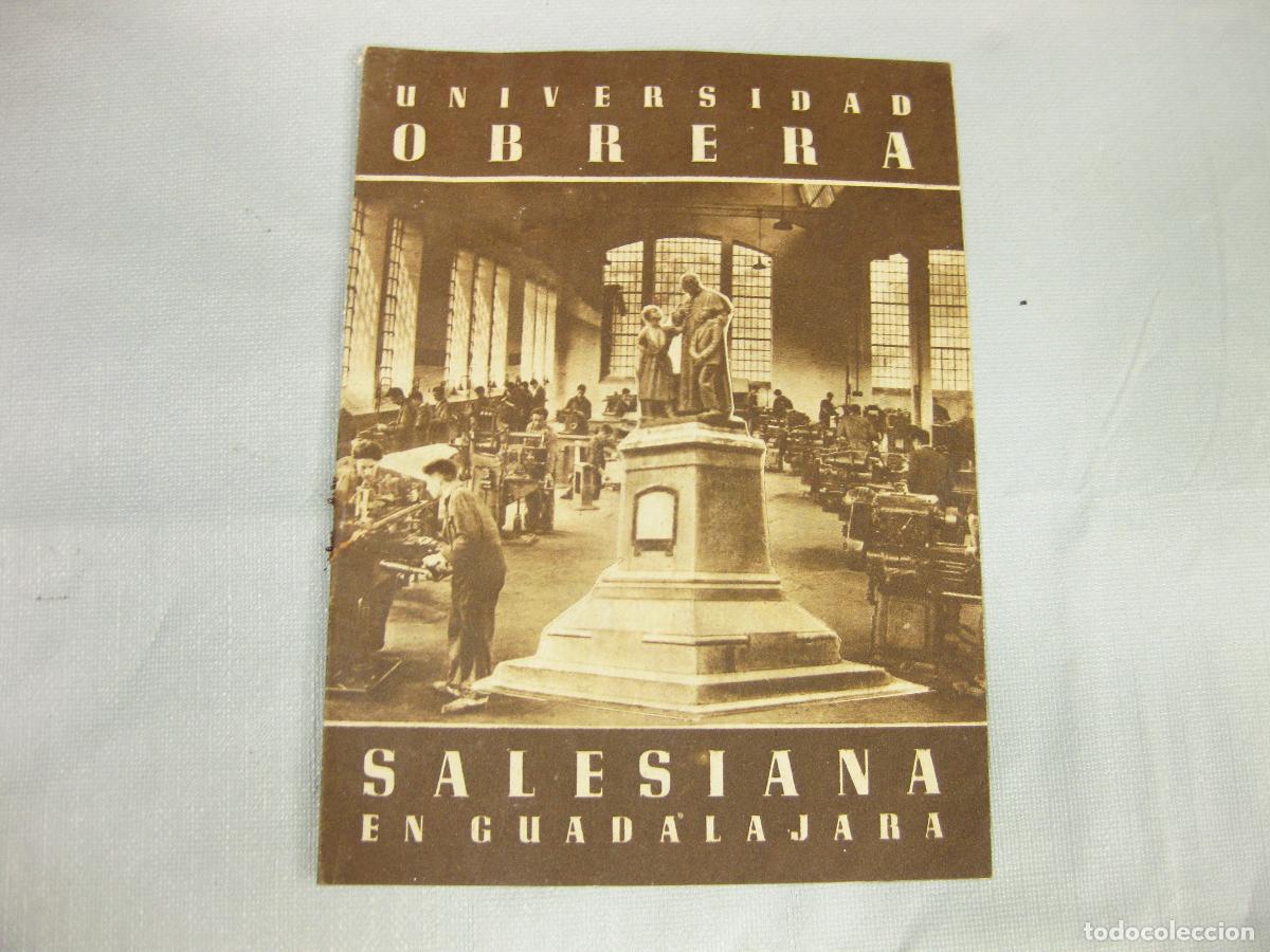 Coleccionismo: FOLLETO DE LA UNIVERSIDAD OBRERA SALESIANA DE GUADALAJARA
