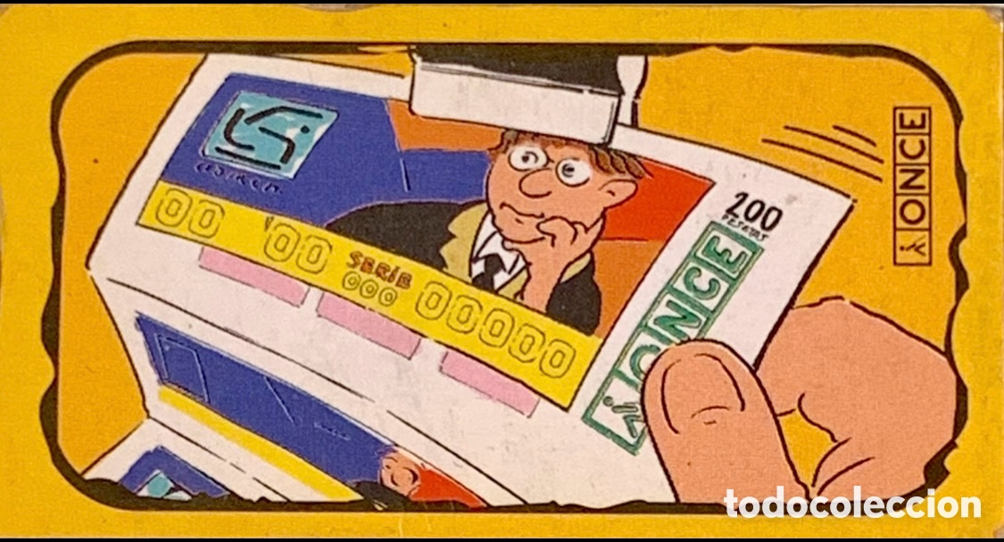 Coleccionismo: Im&aacute;n. Cup&oacute;n de la ONCE. A&ntilde;os 90.