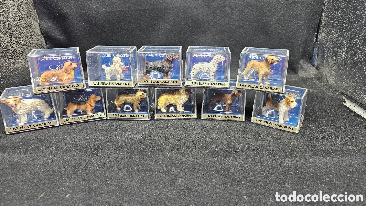 Coleccionismo: Colecci&oacute;n de perritos de resina a estrenar d&eacute;cada de los 90