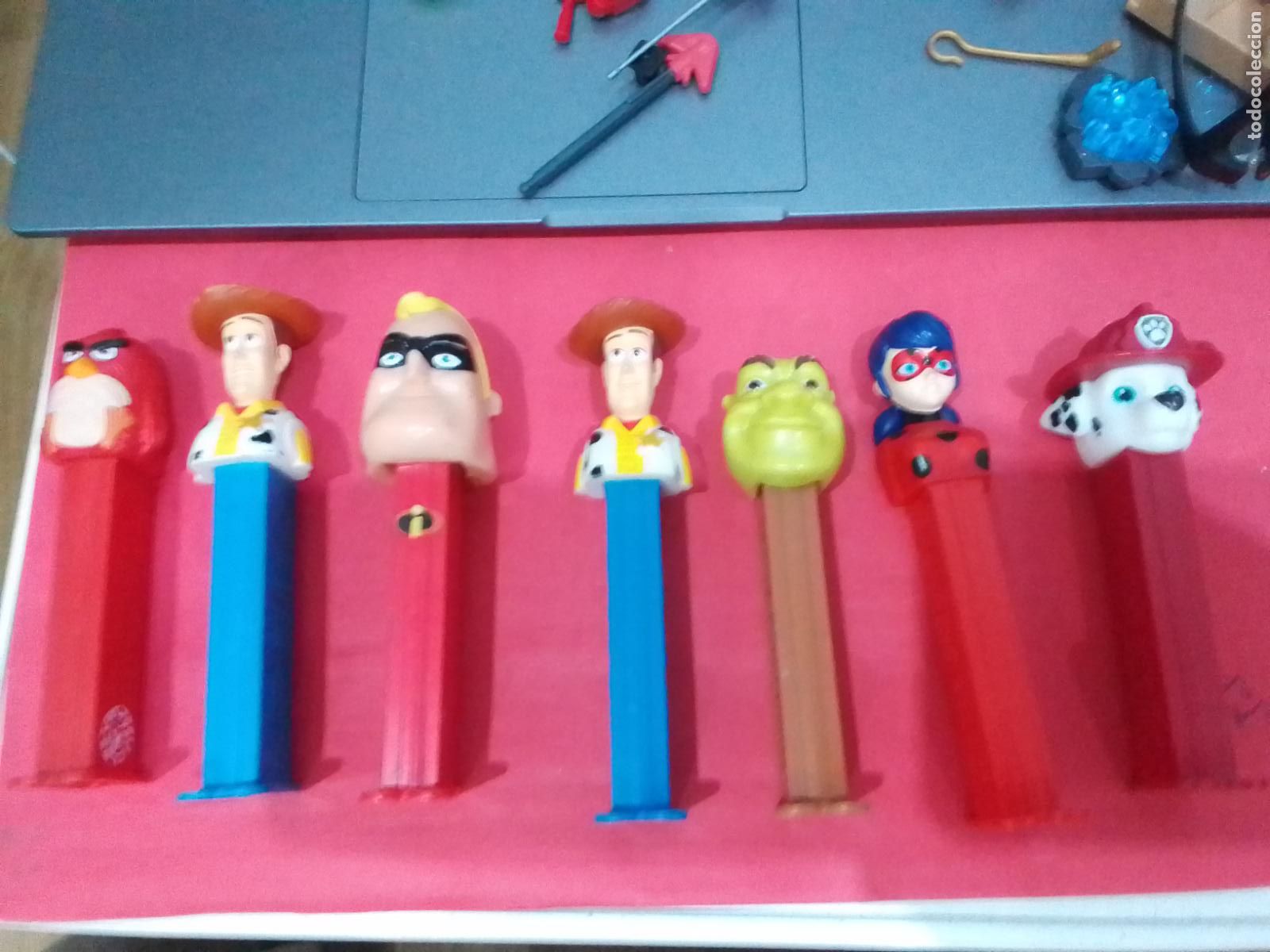 Coleccionismo: LOTE DE DISPENSADORES DE CARAMELOS PEZ