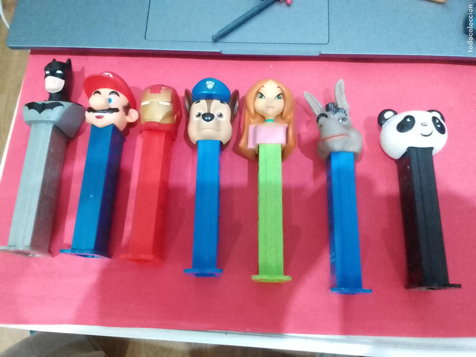 Coleccionismo: LOTE DE DISPENSADORES DE CARAMELOS PEZ