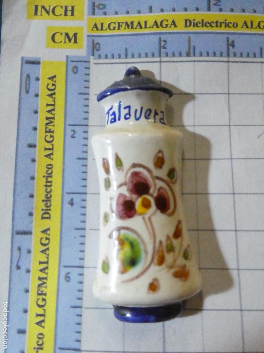Coleccionismo: IM&Aacute;N DE NEVERA. SOUVENIR RECUERDO. TALAVERA DE LA REINA TOLEDO. CER&Aacute;MICA. ALBARELO