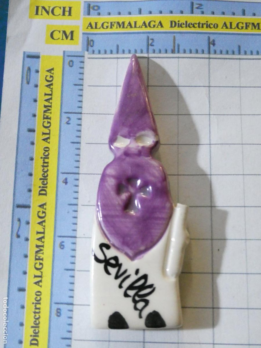 Coleccionismo: IM&Aacute;N DE NEVERA. SOUVENIR RECUERDO. SEVILLA SEMANA SANTA NAZARENO CAPUCHINO