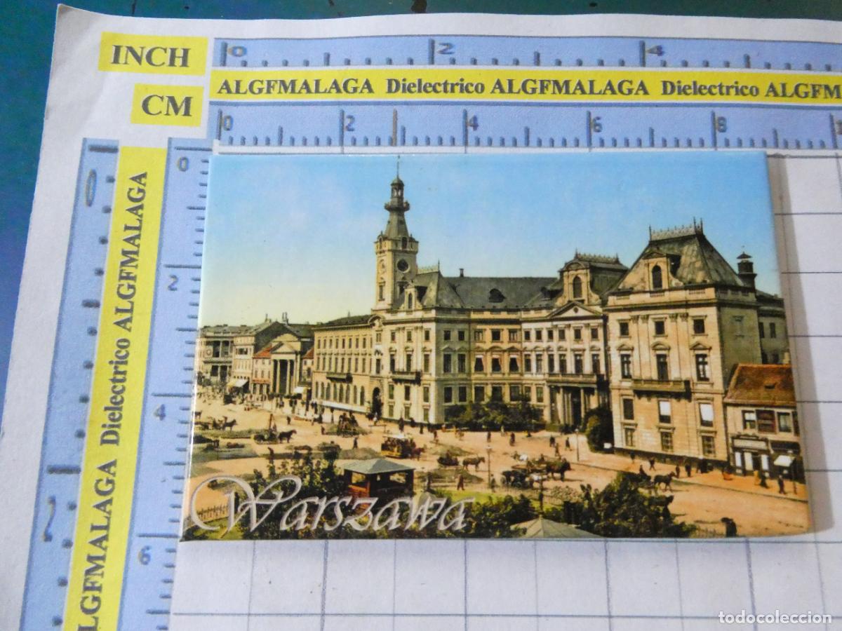 Coleccionismo: IM&Aacute;N DE NEVERA. SOUVENIR RECUERDO. VARSOVIA POLONIA