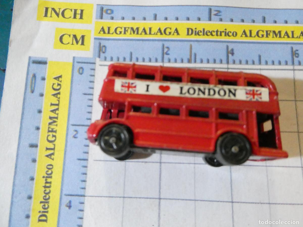 Coleccionismo: IM&Aacute;N DE NEVERA. SOUVENIR RECUERDO. LONDRES INGLATERRA AUTOB&Uacute;S
