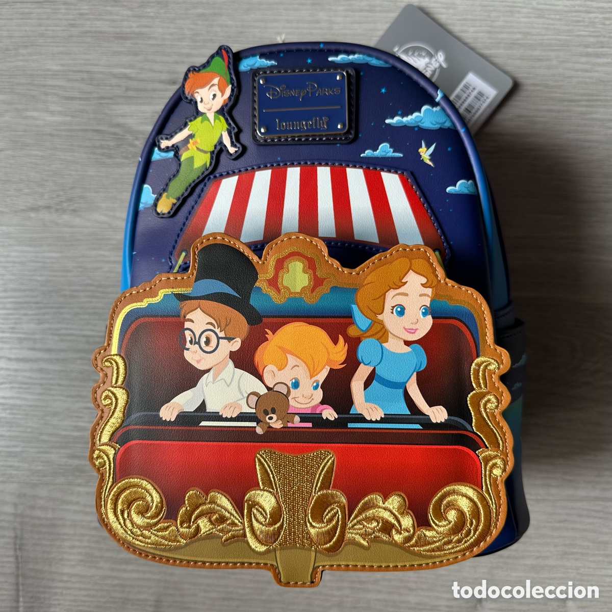 Coleccionismo: Loungefly, minimochila Peter Pan, Disney Store.