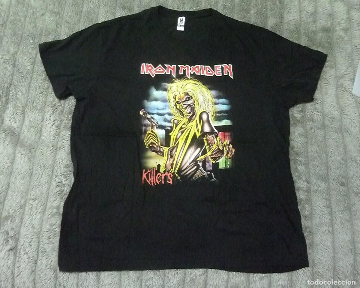 Coleccionismo: Camiseta negra. Iron Maiden, Killers