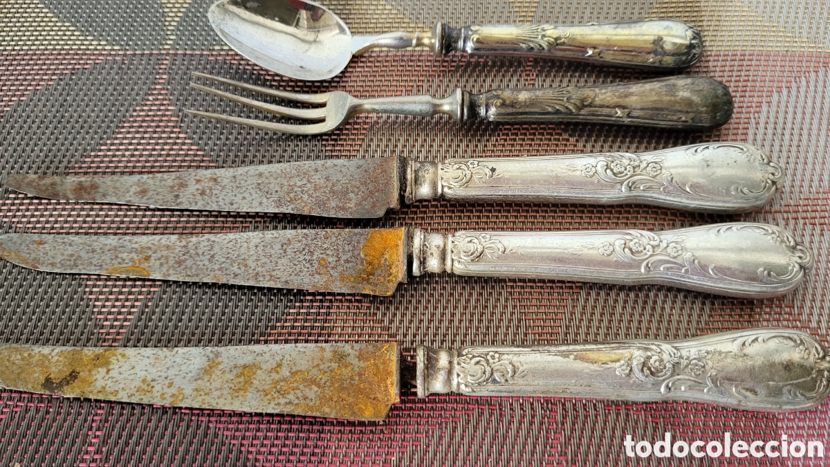 Coleccionismo: Cubiertos antiguos vintage