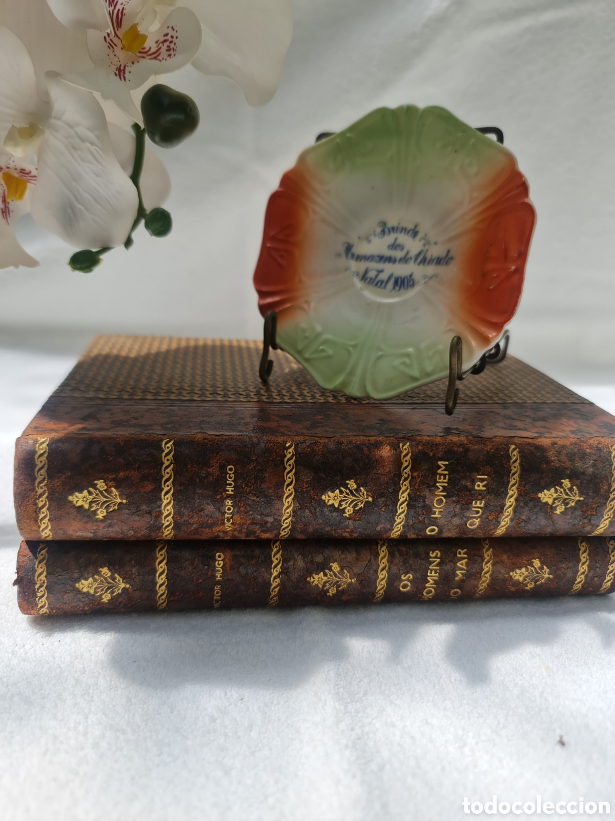 Collecting: Plato antiguo Armaz&eacute;ns do Chiado Lisboa 1905 relieve | pieza hist&oacute;rica