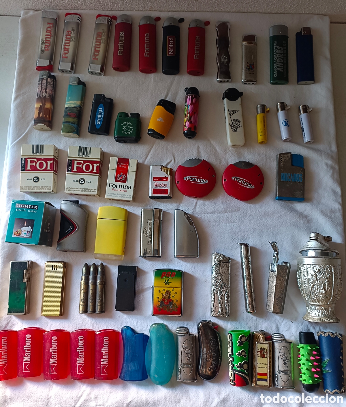 Coleccionismo: Super colecci&oacute;n de mecheros