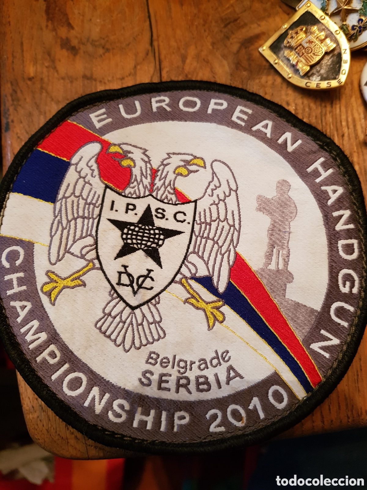 Coleccionismo: PARCHE BORDADO SERBIA 2010