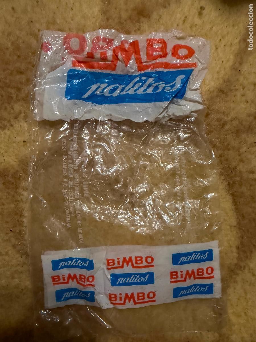 Coleccionismo: Envoltorio palitos de Bimbo