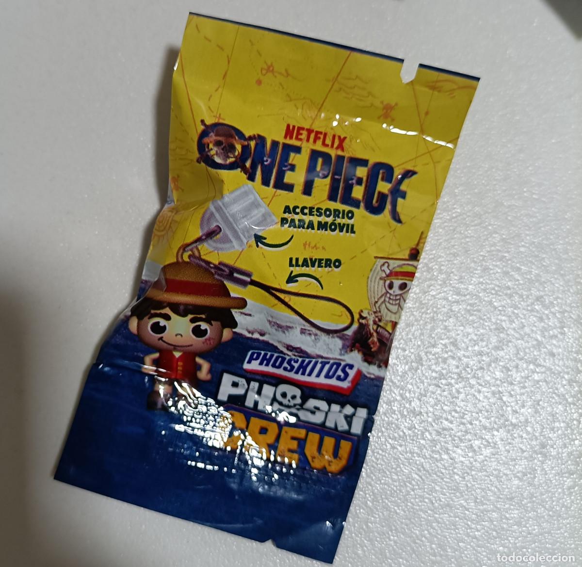Coleccionismo: one piece phoskitos 2026 colgante promocional poskitos sobre mu&ntilde;equito mu&ntilde;eco miniatura