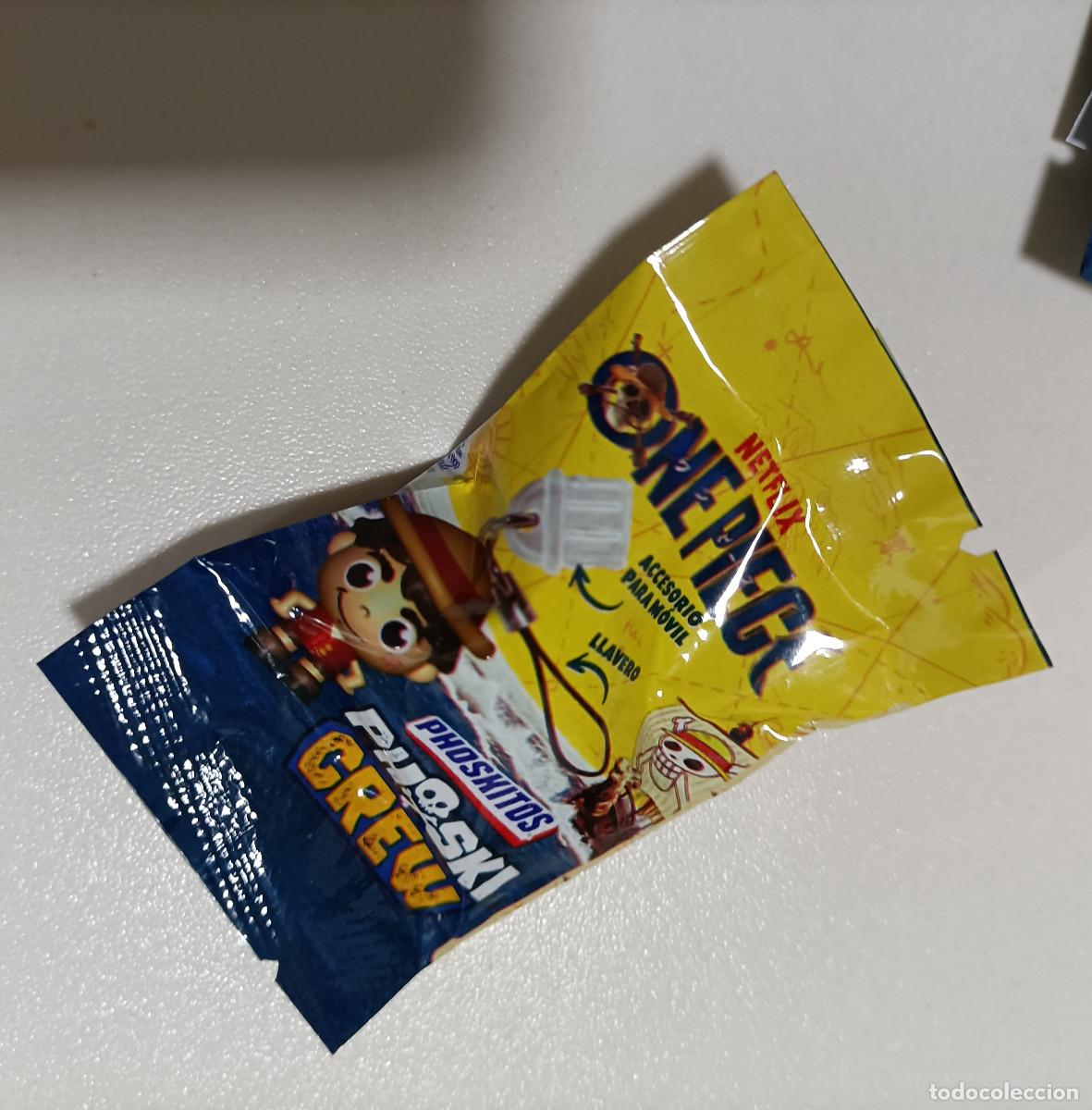 Coleccionismo: one piece phoskitos 2026 colgante promocional poskitos sobre mu&ntilde;equito mu&ntilde;eco miniatura