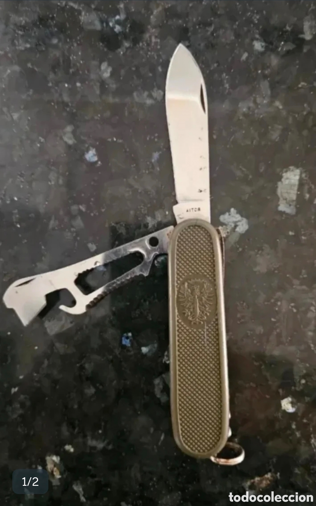 Coleccionismo: Navaja AITOR Gran Capit&aacute;n, (Aguila imperial)