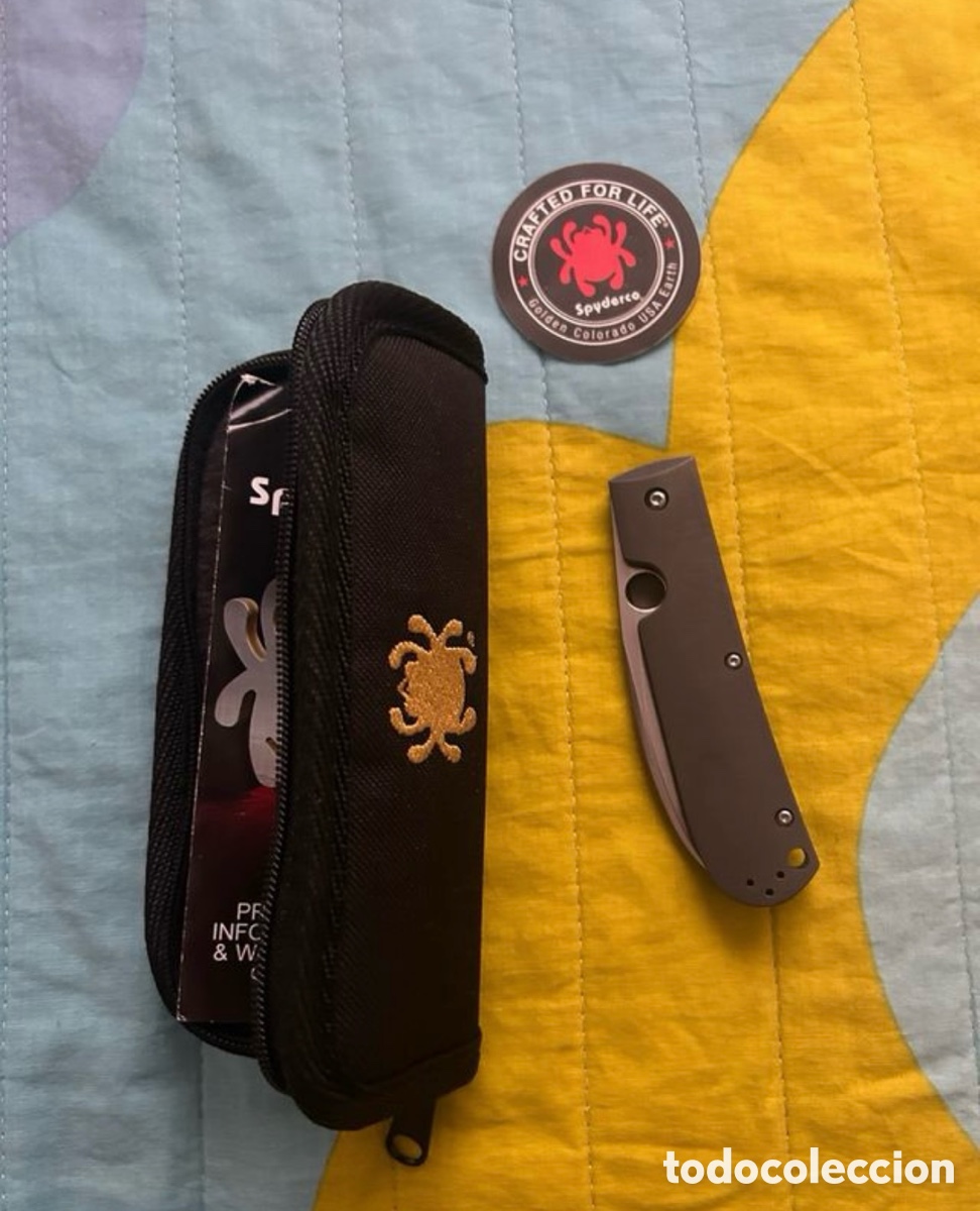 Coleccionismo: Navaja Spyderco Swayback