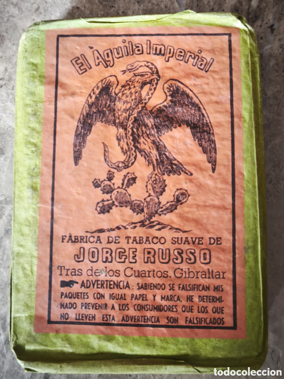 Coleccionismo: Tabaco paquete Jorge Russo - Foto 4
