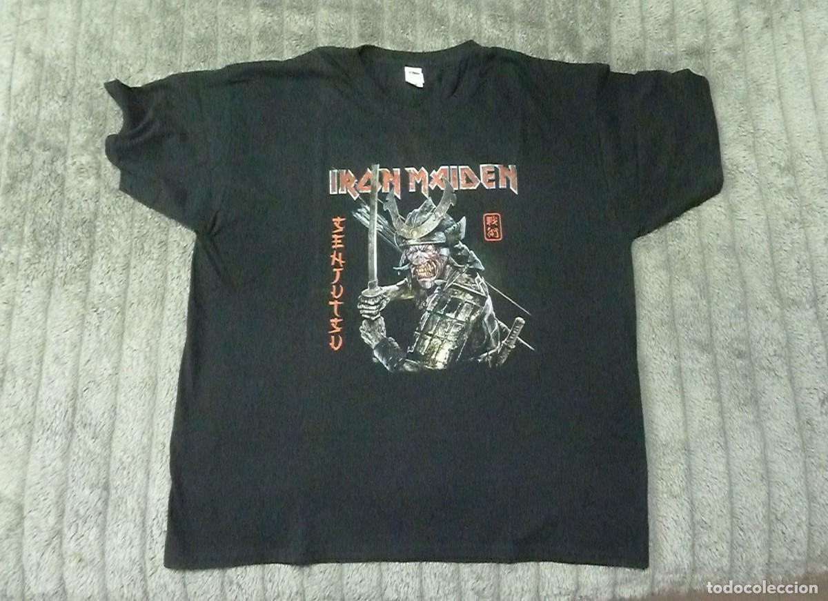 Collectionnisme: Camiseta negra. Iron Maiden, Senjutsu