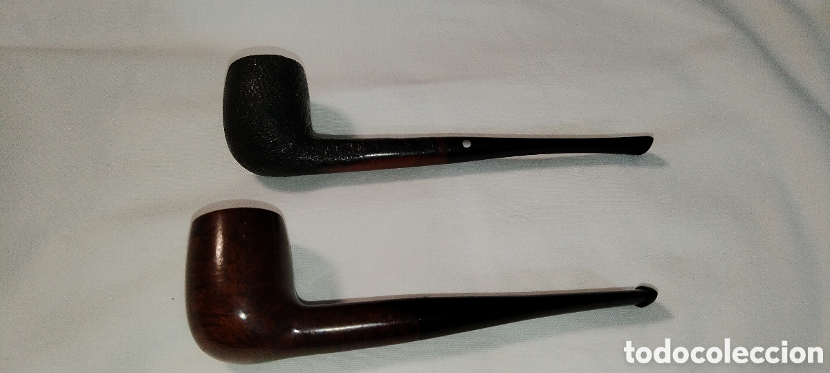 Coleccionismo: 2 pipas de madera de brezo