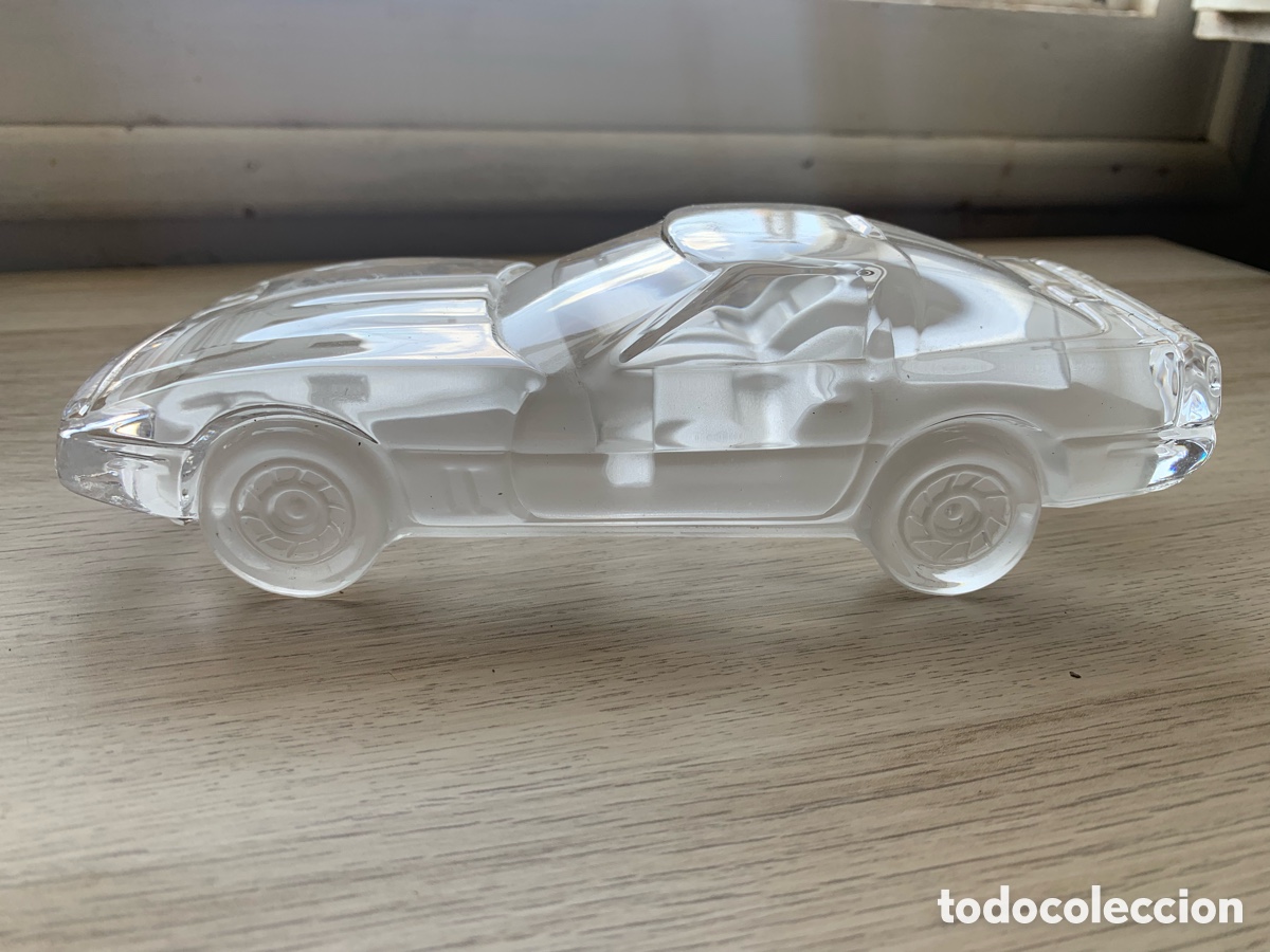 Coleccionismo: FABULOSO CHEVROLET CORVETTE C4 1986 EN CRISTAL - EDICION LIMITADA=
