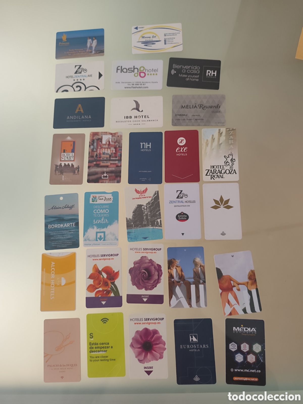 Coleccionismo: 28 llaves de hoteles