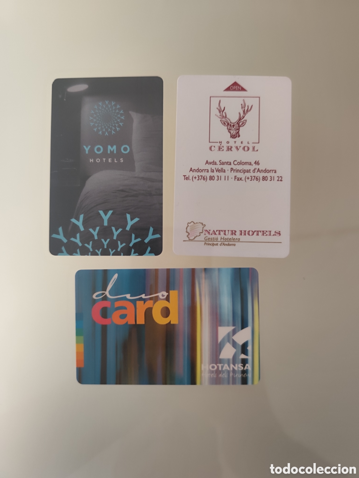 Coleccionismo: 3 llaves de hoteles de Andorra
